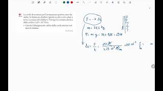 fisica primo anno problemi sulla forza elastica [upl. by Etnoed241]