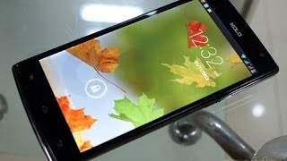 XOLO Q2000 review 55 inch HD screen with MT6589 quad core chipset [upl. by Anerom323]