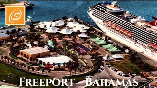 Port of Freeport Walking Tour Bahamas [upl. by Nedyaj603]