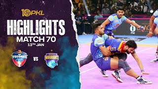 Match Highlights UP Yoddhas vs Bengal Warriors  January 13  PKL Season 10 [upl. by January759]