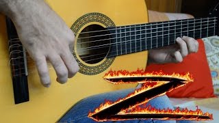 The Mask of Zorro theme  Fingerstyle Guitar Marcos Kaiser 102 [upl. by Kappenne]