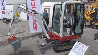 Takeuchi TB216 Compact Hydraulic Excavator 2023 Exterior and Interior [upl. by Adnilreh]