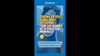 Cubana en USA quotA ti se te olvidó que tú cuidabas muchísimo tu libreta de abastecimientoquot [upl. by Natalia677]