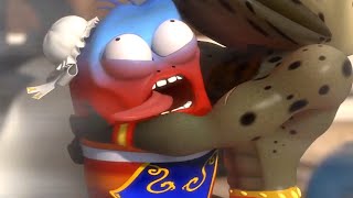 LARVA  STREET FIGHTERS  Larva 2018  Cartoons  Comics  Funny Animation  LARVA Official [upl. by Ahsimet917]