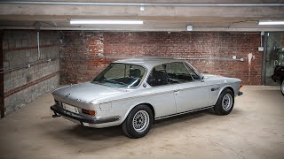 1972 BMW 30CSi Cold Start amp Driving Video Presented by Enthusiast Spec [upl. by Ardried]