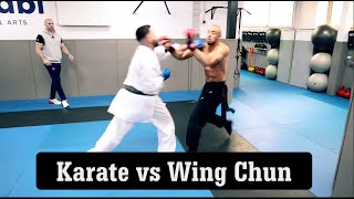 Karate vs Wing Chun  French Interpretations [upl. by Evelyn342]