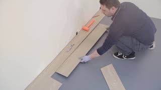 How to install Starfloor Click Ultimate  Tarketts rigid Luxury Vinyl Tile [upl. by Healion]