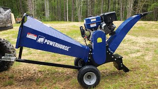 12Powerhorse Wood Chipper Trailer Hitch [upl. by Gundry]