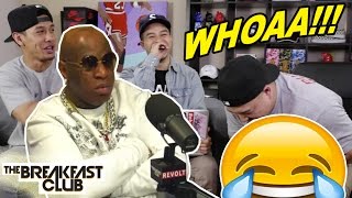 HYPETALK TRENDING BIRDMAN GOES CRAZY ON THE BREAKFAST CLUB quotRESPEKquot [upl. by Tfat]