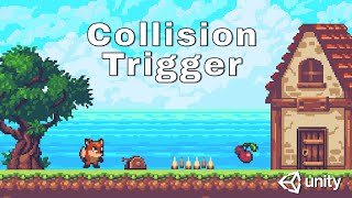 Cómo detectar las colisiones en Unity Trigger y Collision [upl. by Huldah688]