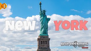 Exploring New York  Rollerblade Dancing 🛼 Statue🗽 Times Square and More Traveling Tempels 4K 🌎 [upl. by Jordain]