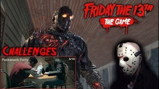 Friday the 13th the game  Gameplay 20  Challenge 5  Savini Jason [upl. by Ifill]