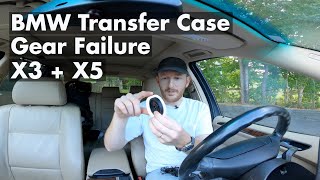 How to Diagnose BMW Transfer Case Actuator Gear Failure E83 X3 E53 X5 Brake ABS 4X4 Lights On 5F39 [upl. by Olympie]