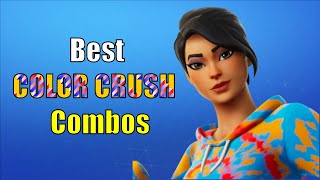 30 Best COLOR CRUSH Skin Combos Get Far Out Bundle [upl. by Luba]