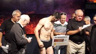 Beterbiev vs Cloud Pesée Officielle  Official Weigh In [upl. by Rolfe]