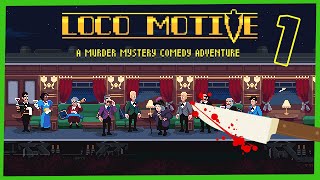 LocoMotive Murder Mystery Comedy Train Game Part 1 [upl. by Einahets]