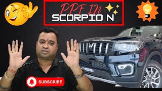 Majestic Scorpio N protected by Paint Protection Film  Cars 360 Raipur [upl. by Yarrum256]