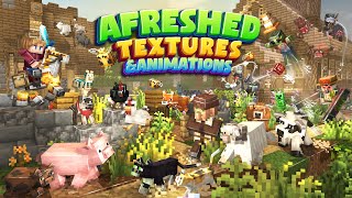 Afreshed Textures amp Animations  Minecraft Marketplace Trailer [upl. by Salvador]