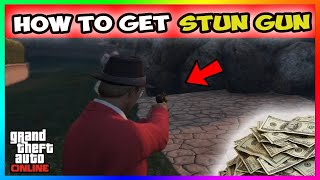 HOW TO GET THE STUN GUN TASER IN GTA 5 ONLINE AFTER PATCH  XBOXPS4 [upl. by Harry]