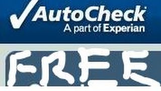 Free AutoCheck Report [upl. by Otipaga]