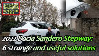 2022 Dacia Sandero Stepway 6 strange and useful solutions [upl. by Northrop]