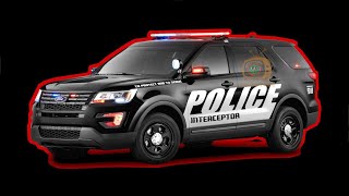 Police Siren 1 HOUR Sound Effect  Cop Sirens Sound  1HOURTUBE [upl. by Dahsraf734]