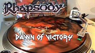 Rhapsody  Dawn Of Victory  Rare HQ Rip Picture Disc Vinyl LP [upl. by Nnylyahs]