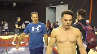 Eleftherios Petrounias Still Rings Gymnastics Motivation [upl. by Durrace]