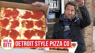 Barstool Pizza Review  Detroit Style Pizza Co St Clair Shores MI [upl. by Edsel]