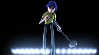 Gorillaz  Clint Eastwood Live 3D Hologram  2D Visual [upl. by Alaikim835]