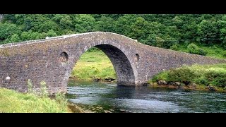 Clachan Bridge And Clachan Sound With Music On History Visit To West Coast Of Scotland [upl. by Ellehsim]