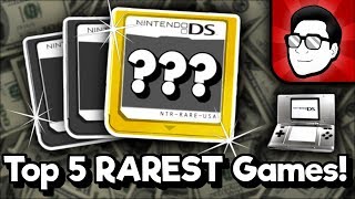 Top 5 RAREST Nintendo DS Games  Nintendrew [upl. by Di]