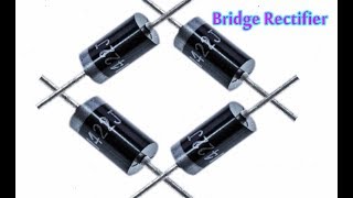 How To Make A Bridge Rectifier 100 Works [upl. by Ramhaj547]