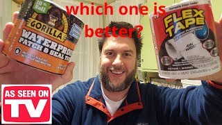 FLEX TAPE vs Gorilla Tape which one is better 9 [upl. by Buyer]