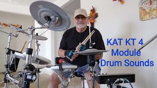 KAT KT4 Drum Module Samples And Overview 102424 [upl. by Ardnuasal]