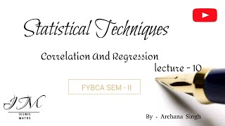 To find Spearmans Rank Correlation Coefficients lecture10 statistics [upl. by Yenitirb632]