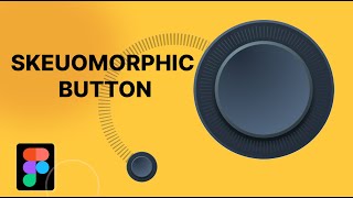 Skeumorphism in Figma  Skeuomorphic Button  Figma Tutorial [upl. by Perdita]