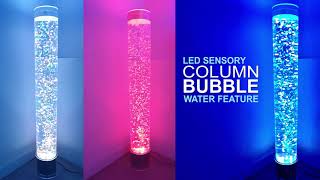 Luponds Bubble Tube with LED Light Sensory [upl. by Khudari]