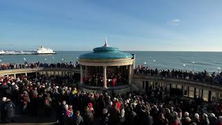 Eastbourne Bandstand Christmas Day Concert by The Eastbourne Silver Band 2018 [upl. by Anahcar177]