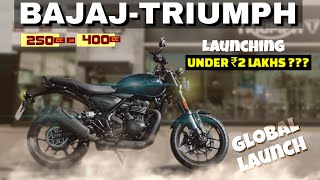 First Ever BajajTriumph motorcycles global launch on 27 June  Here is what you Need to Know [upl. by Sherburn498]