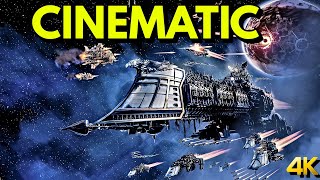 Warhammer 40k  Battlefleet Gothic Armada 2 Cinematic Video  4K UHD [upl. by Desi97]