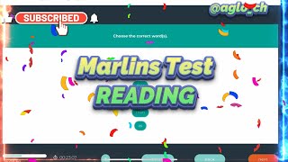 Marlins Test For Seafarer  Reading [upl. by Akimrej]