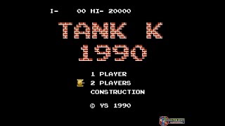 Tank 1990 1990 NES Battle City  Mode K 2 Players1080p60 [upl. by Cirtap482]