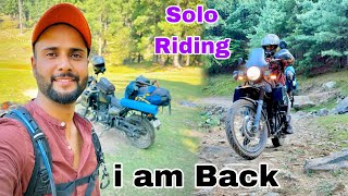 Solo Bike Riding In Deep Forest  Full OffRoad  Idrees Mir Is Back ✌🏻 [upl. by Yeliah]