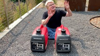 Paralleling Honda Generators  Generator Inlet Upgrade [upl. by Erelia]