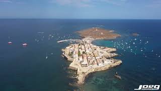 Tabarca island  Spain drone video [upl. by Lohcin94]