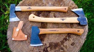 Condor Tool and Knife Scout Hatchet vs Gransfors Bruk Wildlife Hatchet amp Outdoor Axe [upl. by Abla158]