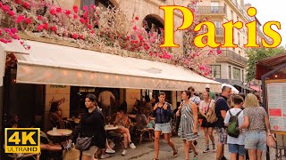 Paris  France 🇫🇷  August 2022  Paris 4K HDR Walking Tour  Paris 4K  A Walk In Paris [upl. by Auhsot]