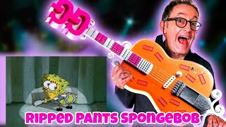 SpongeBob   Ripped Pants  Guitar Cover And Easy Tutorial [upl. by Meingoldas34]