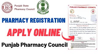 Punjab Pharmacy Council Registration 2022  Apply Online PSPC  Documents Fees Appointment [upl. by Phi436]